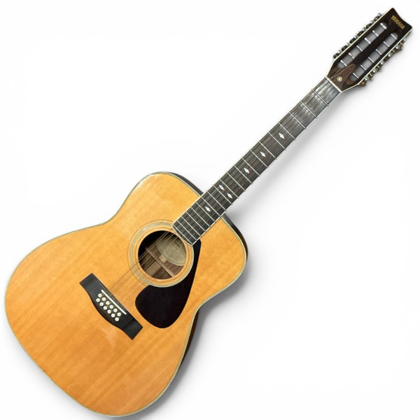 Used Yamaha FGX730SC Solid Top Acoustic Guitar Natural