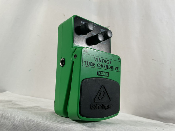Used Behringer TO800 VINTAGE TUBE OVERDRIVE Overdrive Pedal
