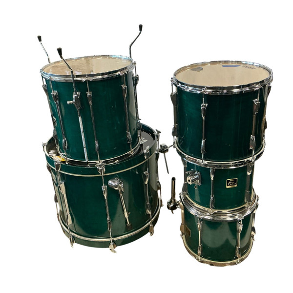 Used Mapex MARS 5PC BOP KIT 18IN KICK Drum Shell Kit Goldtop