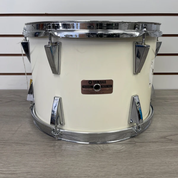 Used Yamaha 13X9 MIJ RACK TOM AS-IS Rack Tom White 13