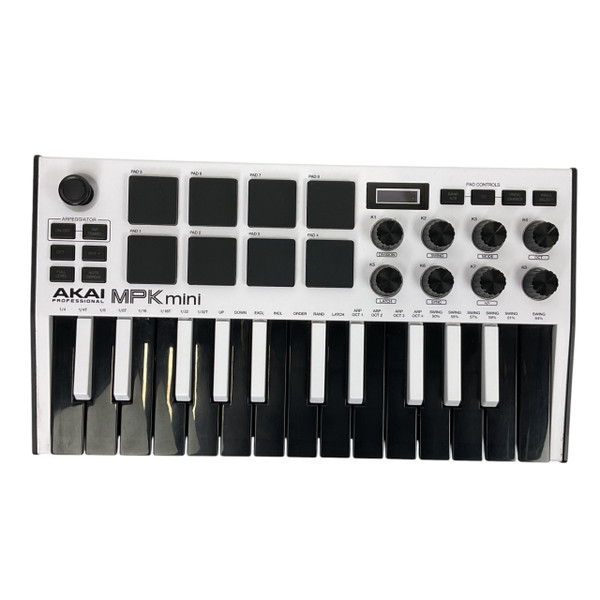 Used Akai MPK MINI MIDI CONTROLLER 25-Key Controller 25-Key