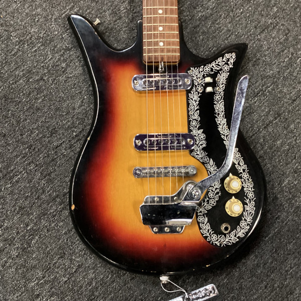 Used Teisco ET-200 Vintage Electric Guitar Sunburst 6-String