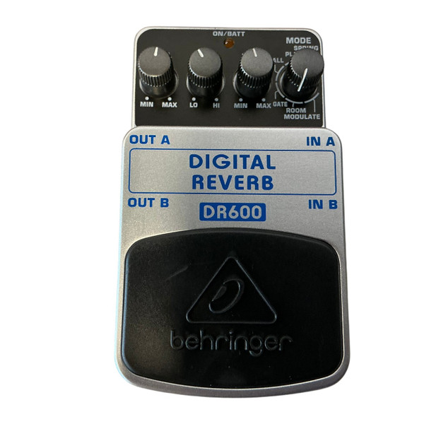 Used Behringer Bass Limiter Enhancer Guitar Effects Pedal