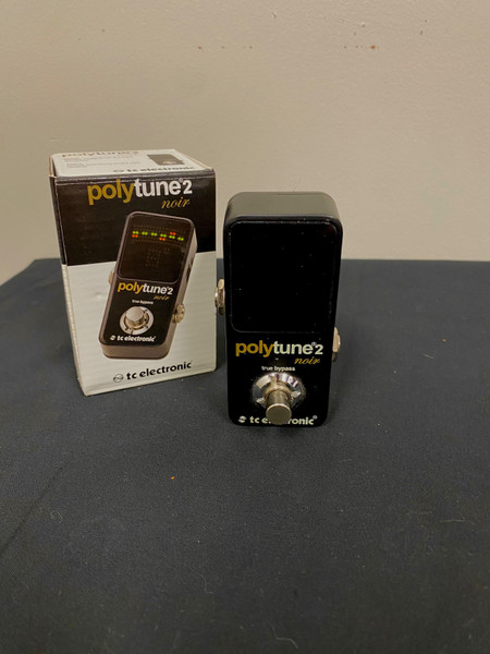 Used TC Electronic POLYTUNE 3 MINI NOIR Tuner Pedal