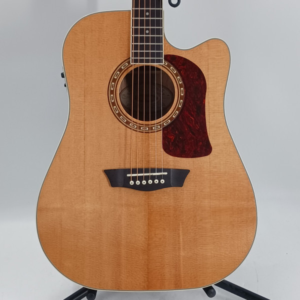 Used Yamaha DW-7 DREADNOUGHT ACOUSTIC GUITAR Solid Top Acoustic