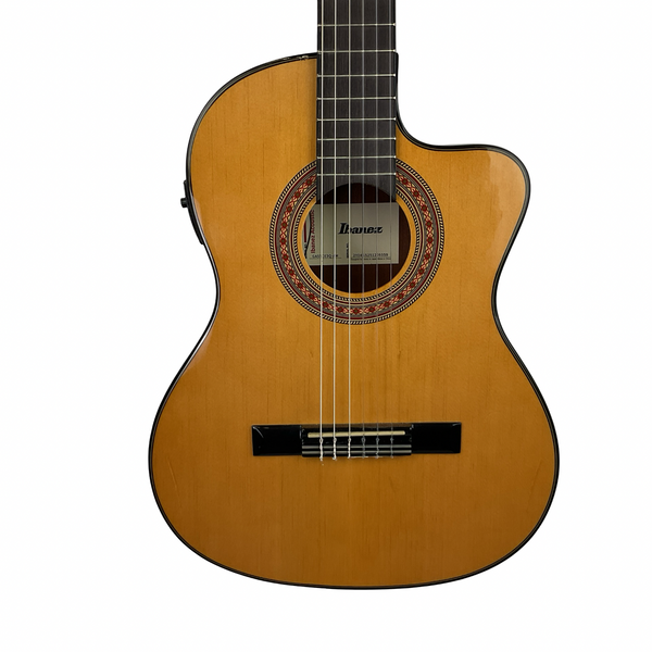 Used Samick GREG BENNETT OM-8CE Laminate Top Acoustic Guitar Natural