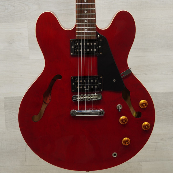 Used Epiphone DOT-CH Semi-Hollow Electric Guitar Red 6-String