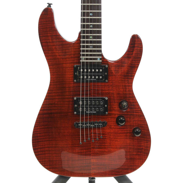 Used Schecter Diamond Series Gryphon 7 Electric Guitar - Red - AS