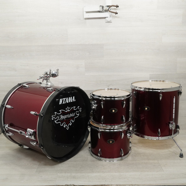 Used Pearl 4PC RHYTHM TRAVELER Drum Shell Kit Black