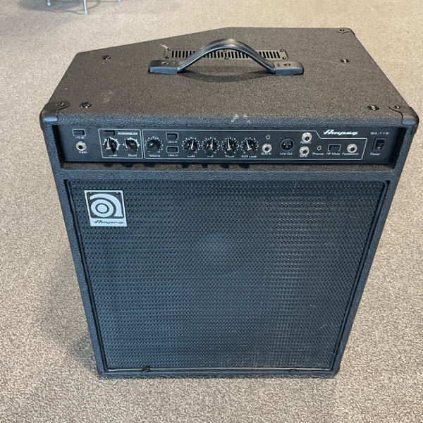 Used Ampeg BA-115 1 x 15 Bass Combo Amplifier 1 x 15