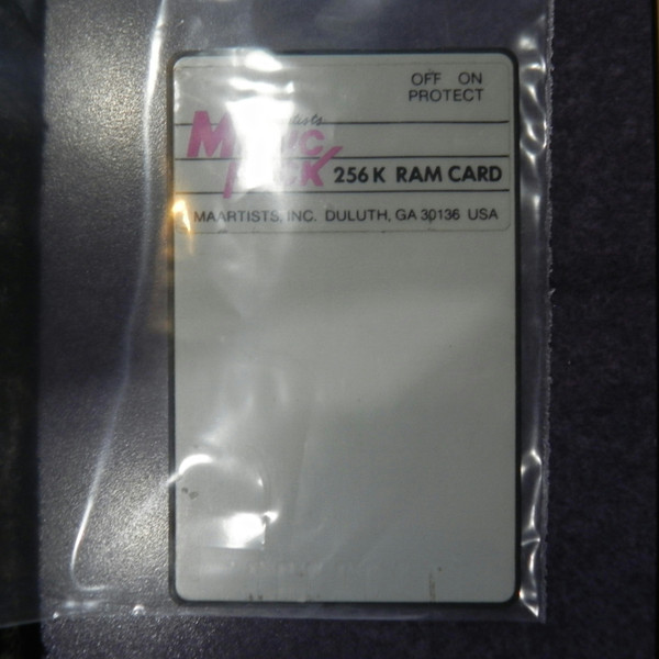 Used Yamaha DX7 DATA CARTRIDGE 4 Keyboard Accessory