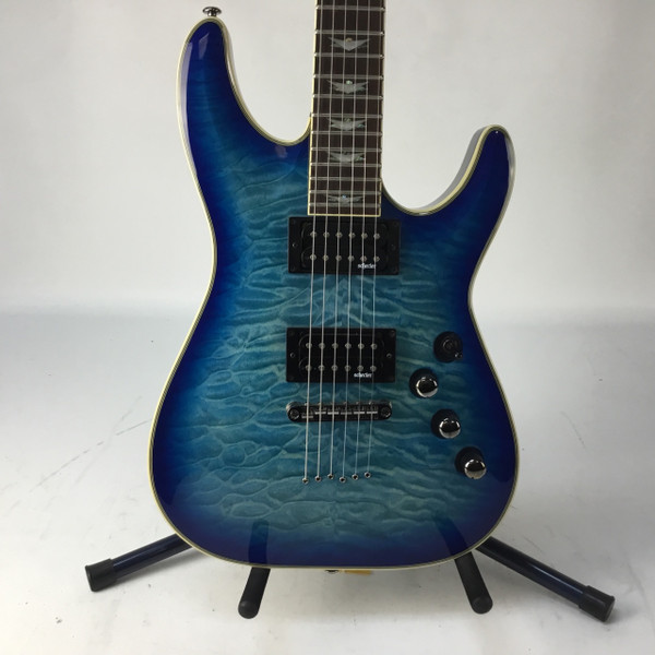 Used Samick YR-660 SUPERSTRAT Super S Electric Guitar Black 6-String
