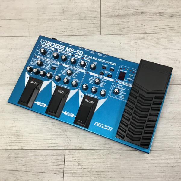 Used Boss ME-50B BASS MULTI EFX BOARD Floorboard Effect