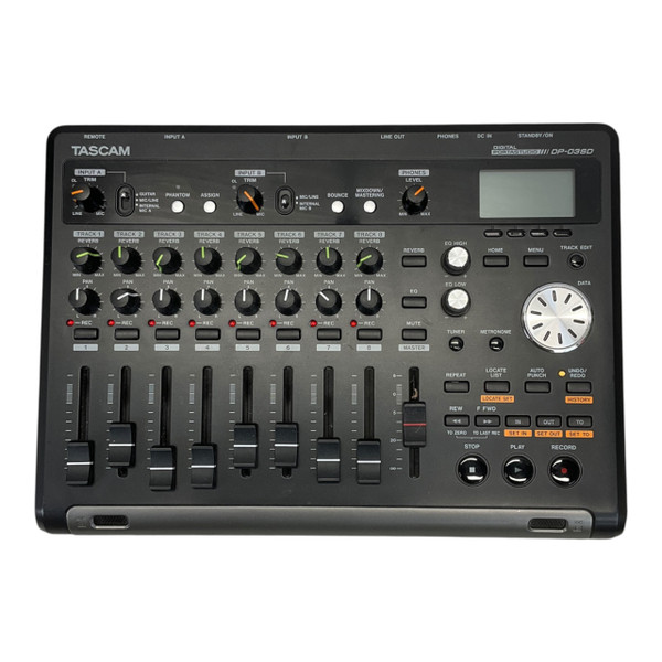 Used Tascam DP-03 W/AC Compact Recording Device