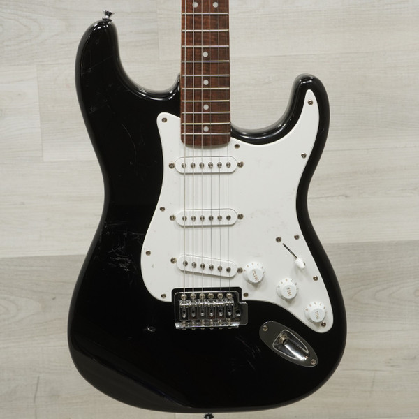 Used Squier AFFINITY STRATOCASTER S Type Electric Guitar Black 6