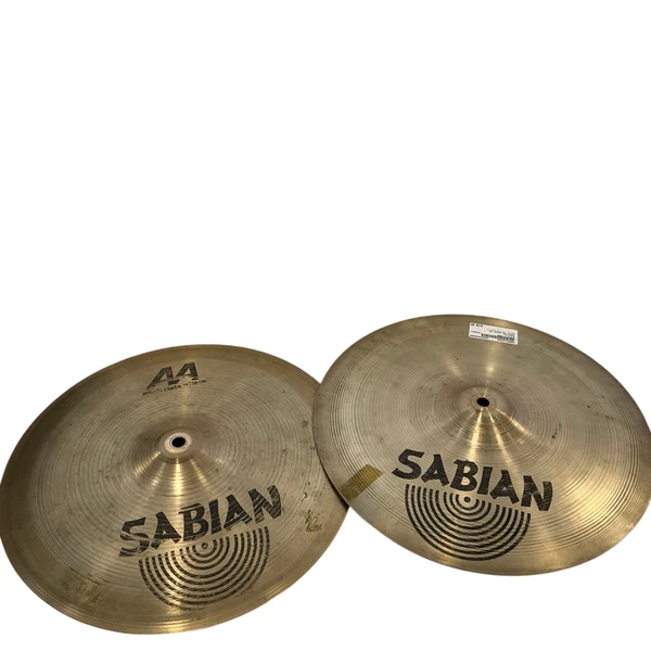 Used Sabian AA REGULAR HATS 14 Hi Hat Cymbals 14