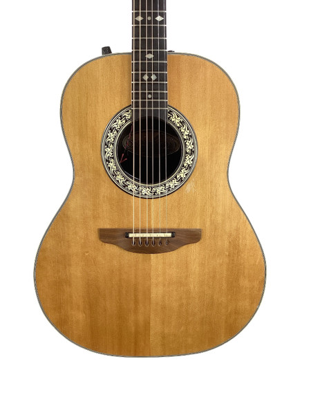 Used Ovation Ultra Series Model 1528 Acoustic Guitar Tobacco Sunburst