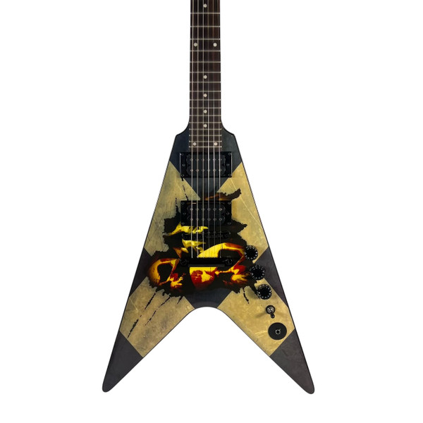 Used Hondo 781 EXPLORER TYPE Pointy Electric Guitar Custom