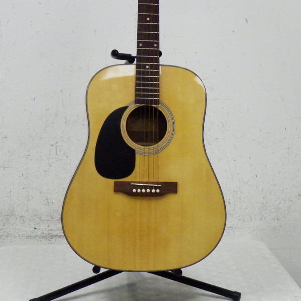 FG-110 Yamaha Acoustic Guitar Used Vintage Label Natural Top Wood