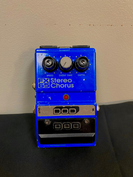 Used DOD FX65 STEREO CHORUS AS IS SWITCH Vintage Chorus Pedal