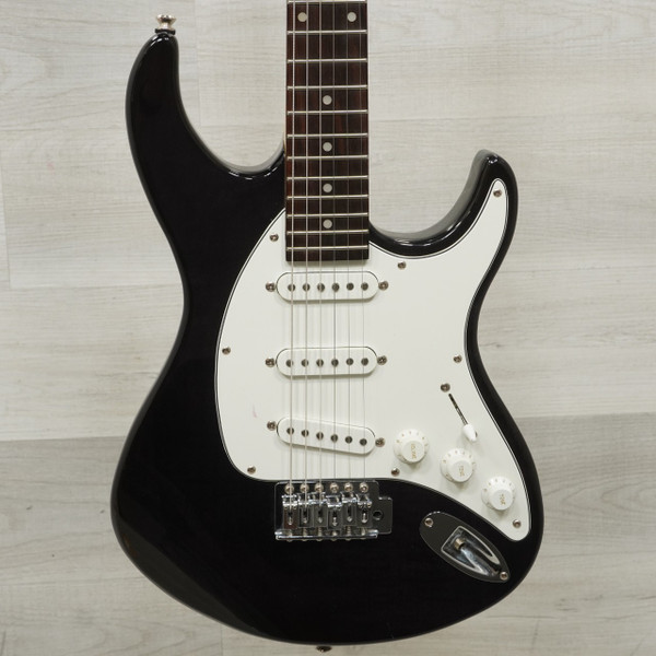 Used Synsonics TERMINATOR S Type Electric Guitar Black 6-String