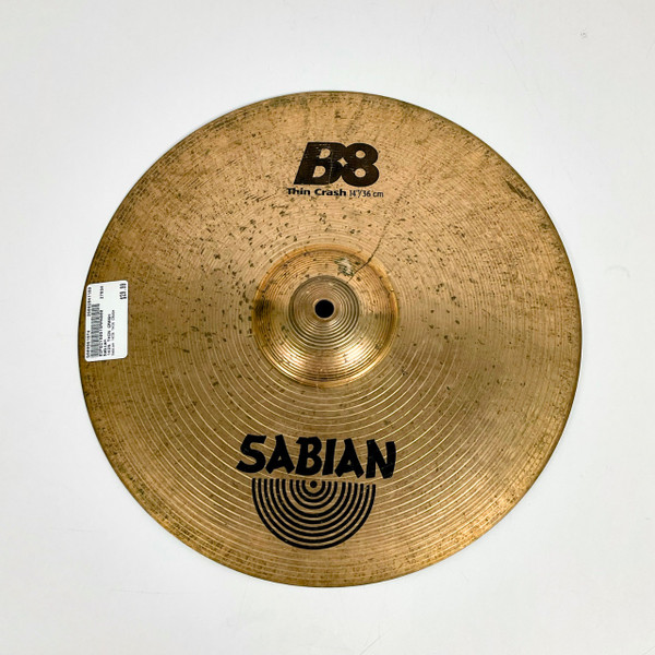 Used Zildjian ZBT 14 IN CRASH Crash Cymbal 14