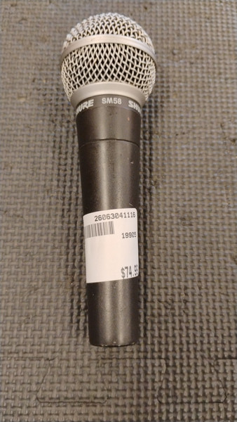 Used Shure SM58 Dynamic Microphone