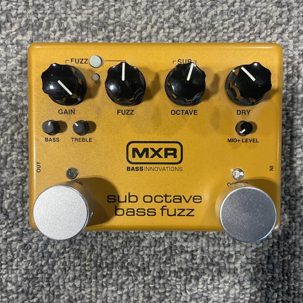 Used MXR SUB OCTAVE BASS FUZZ Fuzz Pedal
