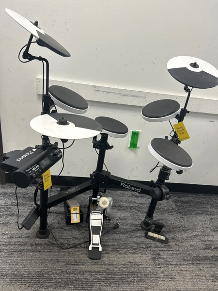 Used Roland V-DRUMS LITE HD-1 Electronic Drum Kit