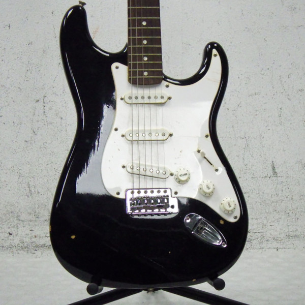 Used Synsonics TERMINATOR S Type Electric Guitar Black 6-String