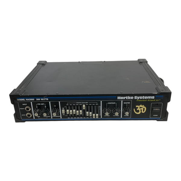 Used Hartke HA3500 Rackmount Bass Amplifier Head