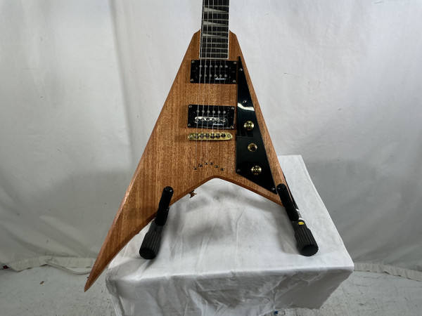 Used BC RICH WARLOCK NJ-7 COPY Pointy Electric Guitar Black 7-String