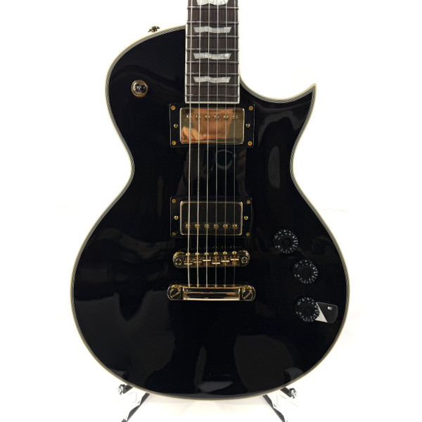 Used Epiphone LES PAUL CUSTOM LP Type Electric Guitar Black 6-String
