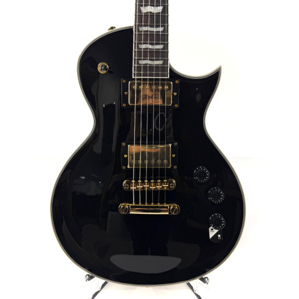 Used Epiphone LES PAUL CUSTOM LP Type Electric Guitar Black 6-String