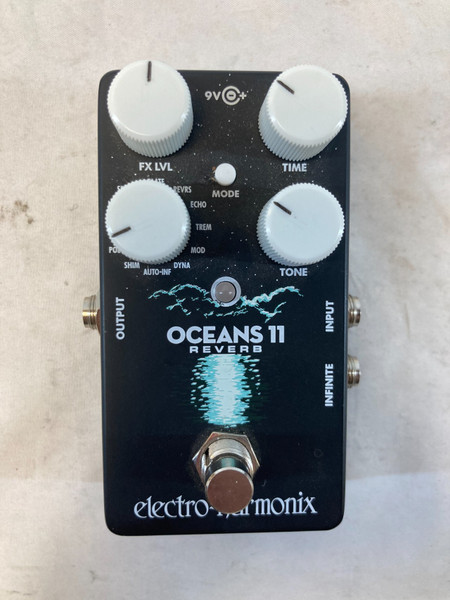 Used Electro Harmonix Oceans 11 Reverb Pedal