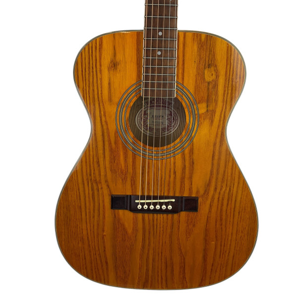 Used Samick GREG BENNETT OM-8CE Laminate Top Acoustic Guitar Natural