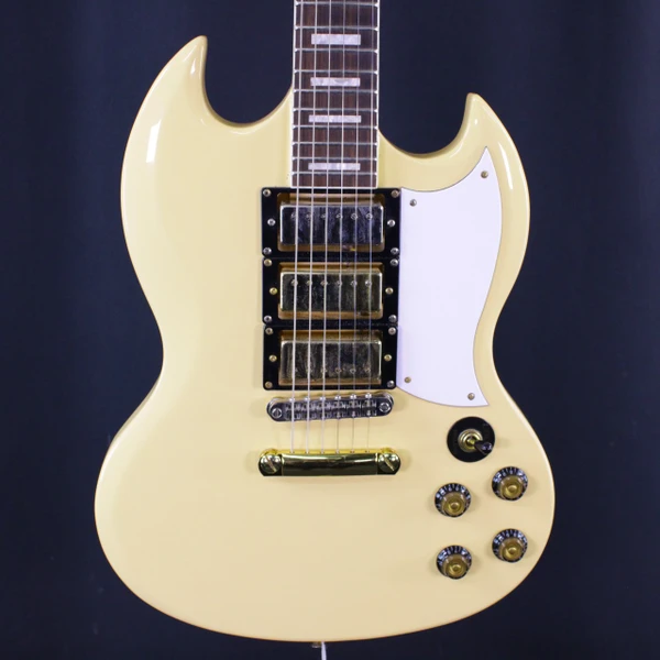 Used Ibanez AX320H SG Type Electric Guitar Green 6-String