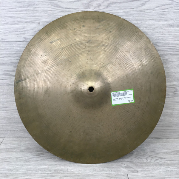 Used Zildjian ZXT 16 IN CRASH Crash Cymbal 16