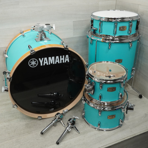 Used DIXON SPARK 5PC Drum Shells - MISTY BLACK