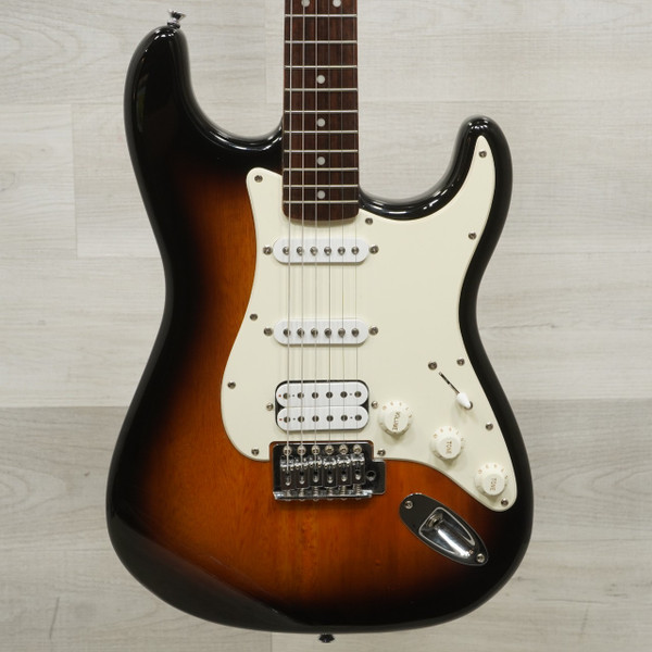 Used Squier Stratocaster Electric Guitar Sunburst 6-String
