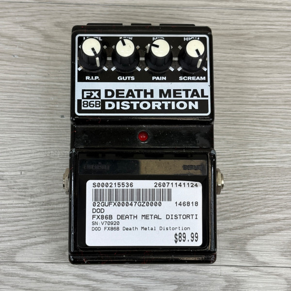 Used Marshall JCM 900 HI-GAIN PEDAL Distortion Pedal