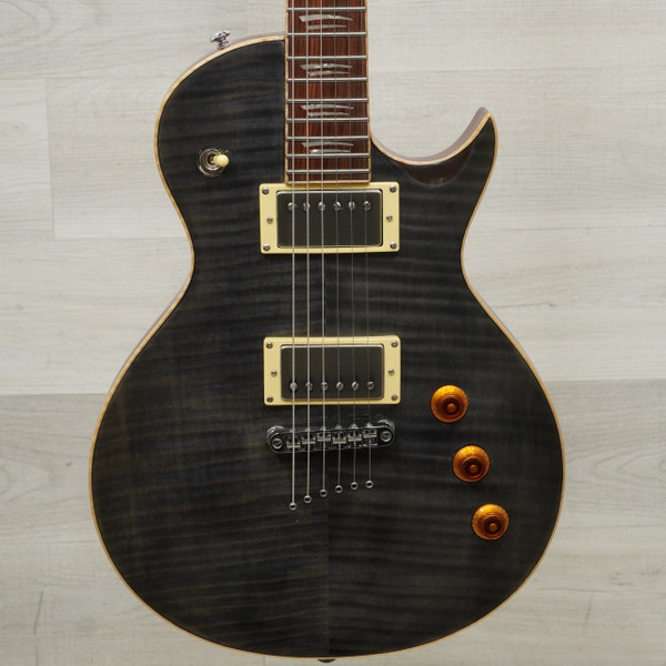 Used Firefly ELITE LP STYLE LP Type Electric Guitar Black 6-String