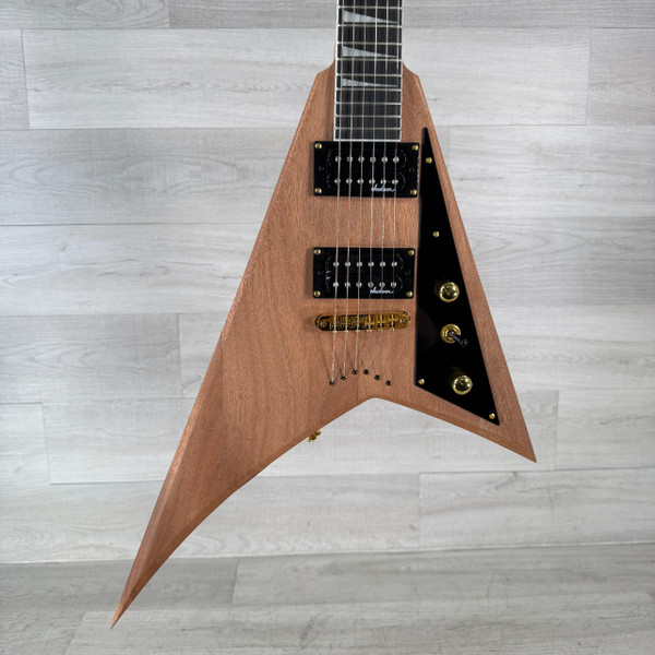 自作 変形ボディ　エレキギター EXPLORER TYPE NATURAL Used Dean Z X EXPLORER TYPE Pointy Electric Guitar Amber 6-String