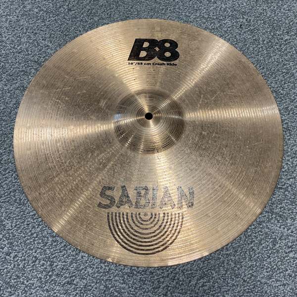 Used Sabian B8X THIN CRASH 15 Crash Cymbal 15