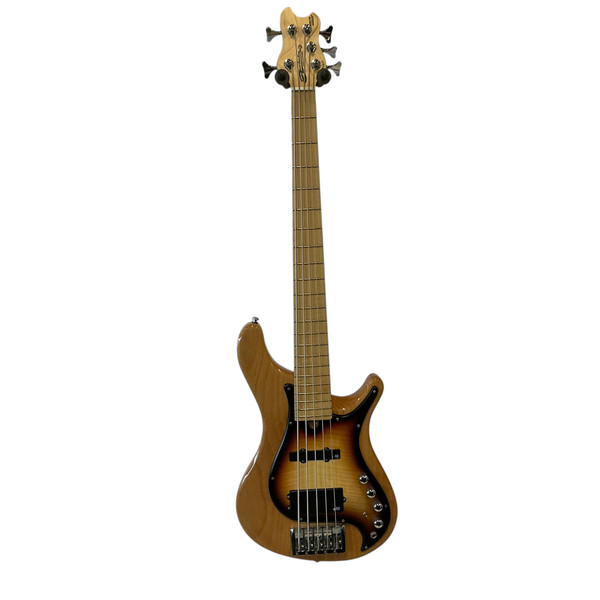 Used Ibanez BTB675 5 STRING NECK THROUGH BASS Bass Guitar Wood 5