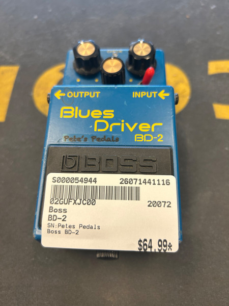 Used T-Rex Engineering YELLOW DRIVE Overdrive Pedal