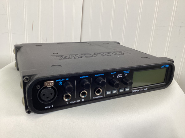 Used Motu ULTRALITE MK4 Computer Interface 8+ A/D Recording Inputs