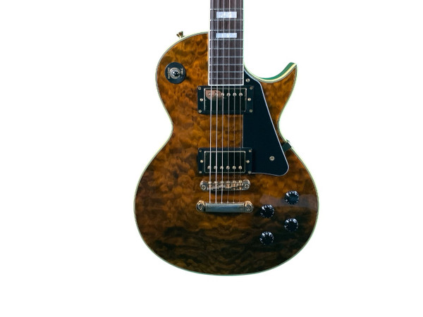 Used Firefly ELITE LP STYLE LP Type Electric Guitar Black 6-String