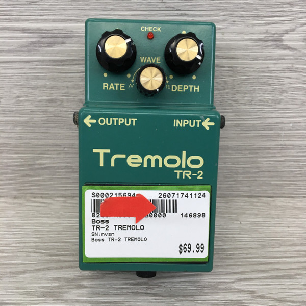 BOSS TR-2 Tremolo 本体 Used Boss TR-2 TREMOLO Tremolo Pedal