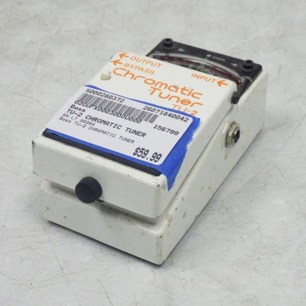 Used Boss TU-2 CHROMATIC TUNER Tuner Pedal